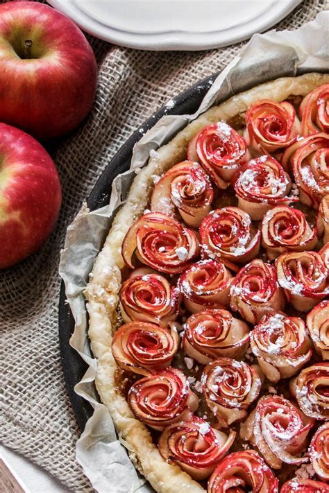 Tarte Aux Pommes Fa On Bouquet De Roses Recette Tarte Aux Pommes