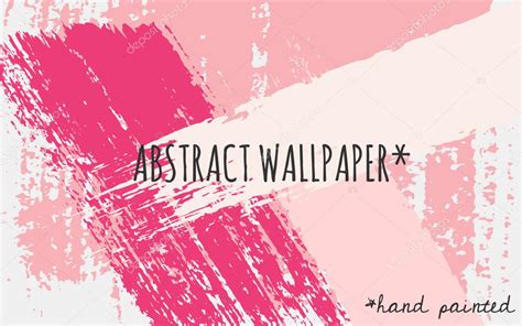 Abstract Brush Strokes Wallpaper Design Stock Vector Image by ©ivaleks ...