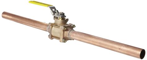 Apollo F Series Bronze Ball Valve With Brazed Extensions And Two