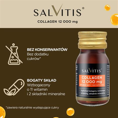 Salvitis Collagen kolagen do picia płyn 30 ml