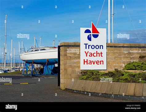 Troon harbour scotland hi-res stock photography and images - Alamy