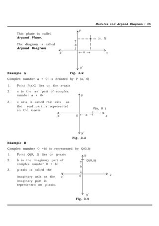 Modulus And Argand Diagram PDF