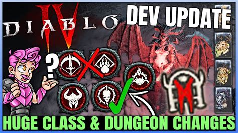 Diablo 4 HUGE All Class Buff Patch BIG Nightmare Dungeon XP Season