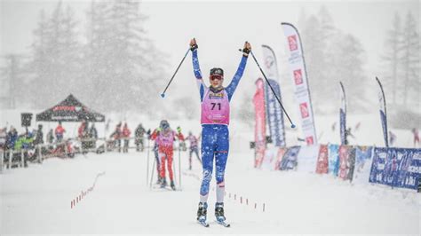 Ski De Fond Bessans Anouchka Neuville S Offre Le Titre De