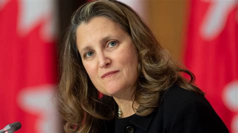 Chrystia Freeland Makes Forbes 100 Powerful Women List Ctv News