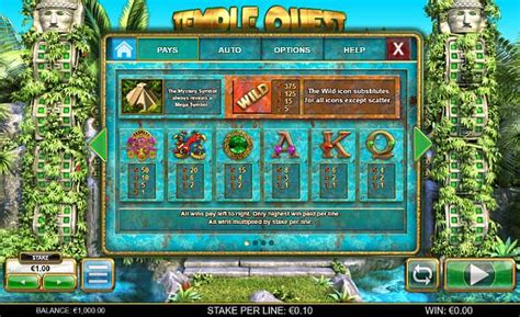 Temple Quest Spinfinity Slot By Big Time Gaming Review Demo Game