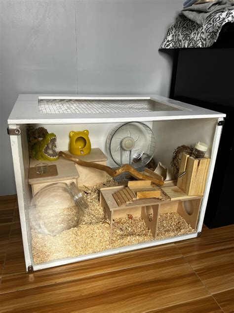 Hamster Enclosure 2 White On Carousell