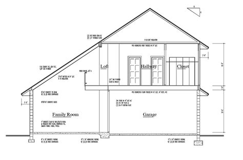 Drawing Of The House With Detail Dimension In Autocad Cadbull