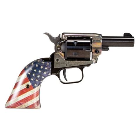 Heritage Rough Rider Barkeep Lr Revolver Us Flag Grip