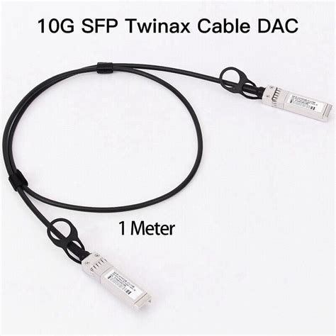 G Sfp Twinax Cable Direct Attach Copper Dac Gbase Sfp Passive