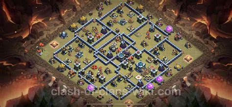 Best Max Levels War Base Th13 With Link Anti Everything 2024 Town Hall Level 13 Cwl Base Copy