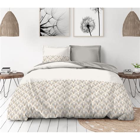 Housse De Couette Pi Ces Percale De Coton X Cm Art D Co