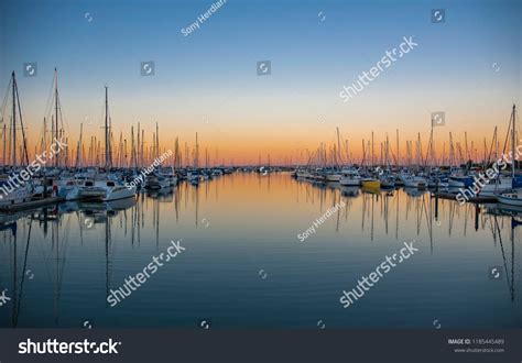 Beautiful Landscape Manly Boat Marina Brisbane Stock Photo 1185445489 ...