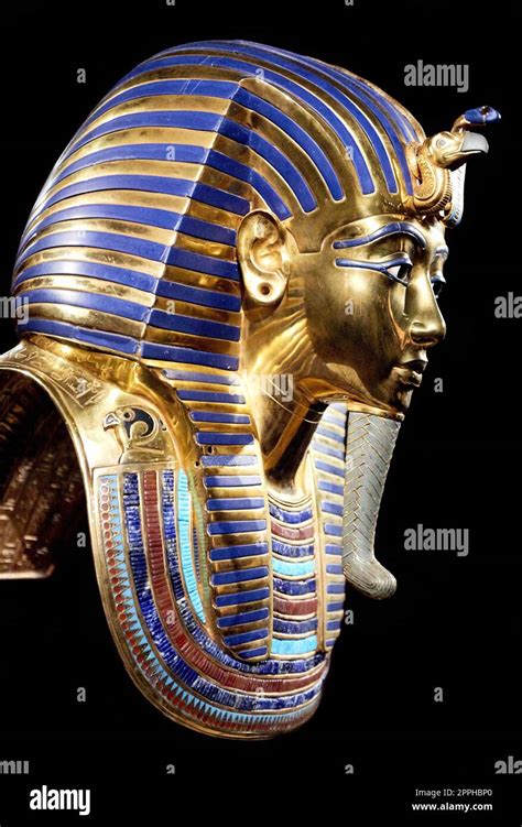 Tutankhamun S Golden Mask Funerary Mask Of Tutankhamun Isolated On