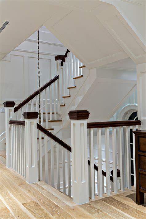 Coastal Stairwell Detail Traditional Staircase Miami By Beres