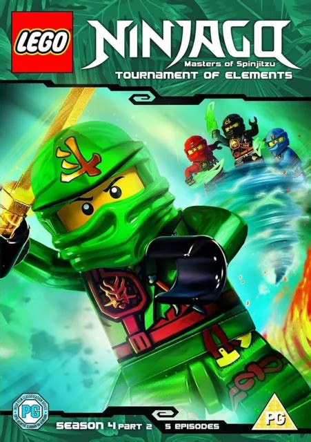 LEGO NINJAGO MASTERS Of Spinjitzu Tournament Of Elements [DVD] Season 4 Part 2 £2.95 - PicClick UK