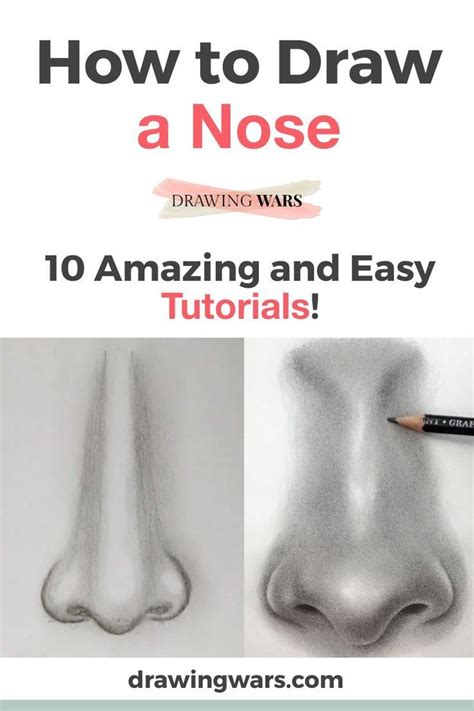 How To Draw A Nose Step By Step Artofit