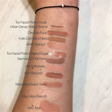 Ultra Light Nude Lipstick Swatches R Makeupaddiction