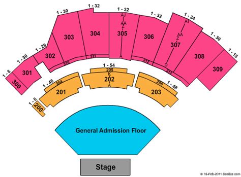 The Wharf Amphitheatre Seating Chart