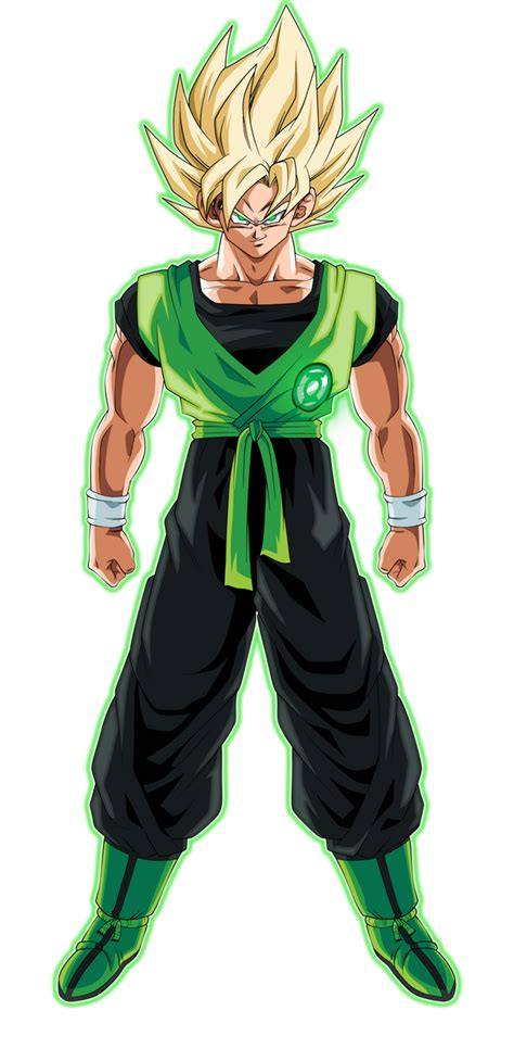 Green Lantern Super Saiyan Goku By Obsolete On Deviantart Dragon