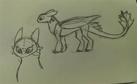 Night Fury Oc By Exolite07 On Deviantart