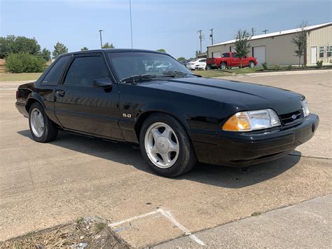 Whiteboy's Mustangs: 1990 mustang black coupe 1 owner