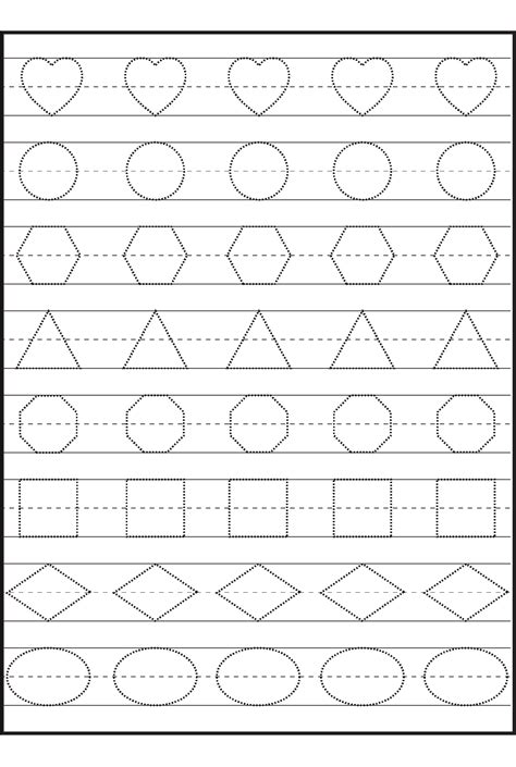 Printable Trace Sheets