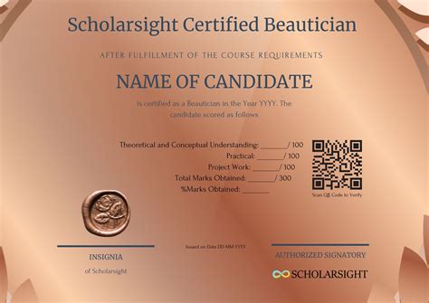 Certified Beautician Course Scholarsight