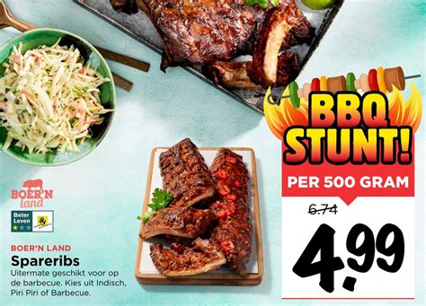 Spareribs Aanbieding Bij Vomar Voordeelmarkt