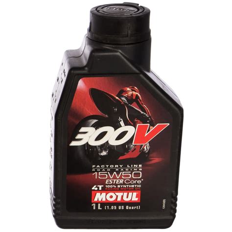 Моторное масло 300 V 4T FL Road Racing SAE 15W50 1 л MOTUL 104125