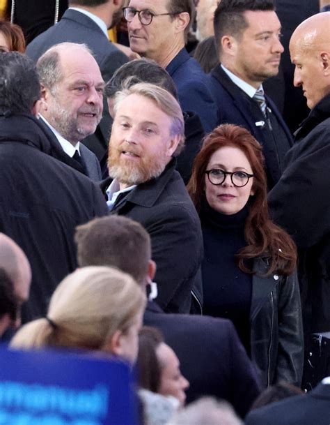 Photo Eric Dupond Moretti et Isabelle Boulay Le président Emmanuel