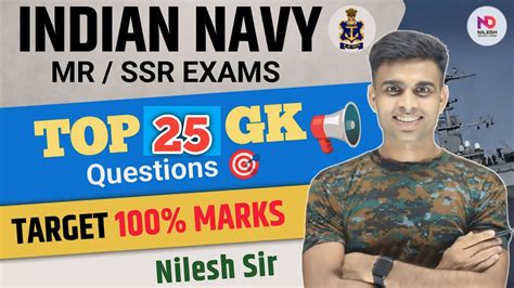 Indian Navy Mr Ssr Top Gk Gs Question Navy Mr Ssr Original