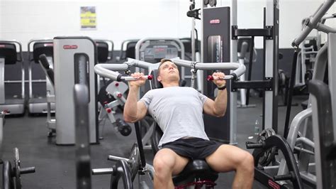 Leverage Incline Chest Press Youtube