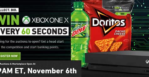 Xbox On X Console Doritos Mountain Dew Giveaway Winners Save