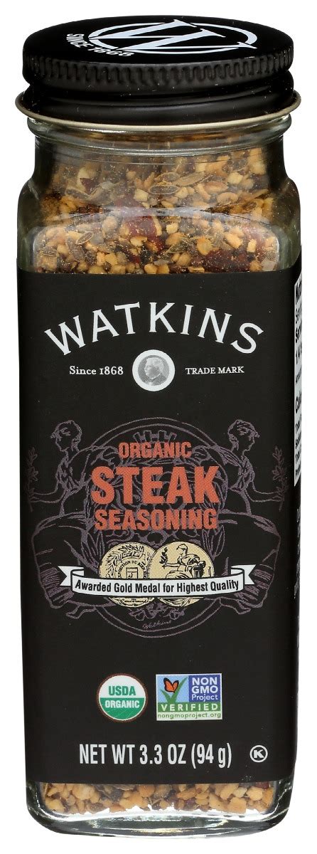 Watkins Organic Steak Seasoning 3 3 Oz Ecomilli Marketplace