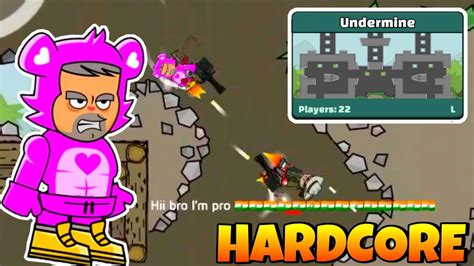 Mini Militia Hardcore Undermine Funny Gameplay Youtube