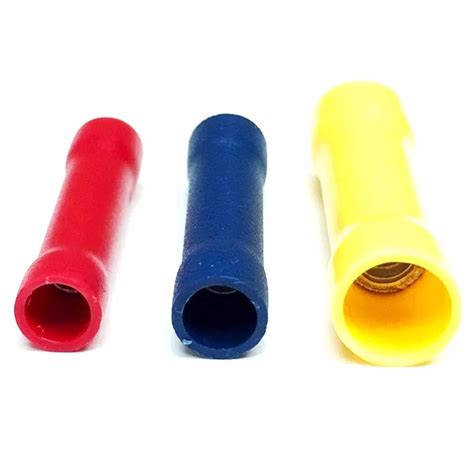 Pcs Durable Insulated Straight Butt Connector Splice Terminal Kit