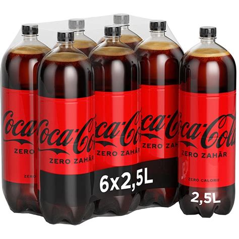 Bautura Racoritoare Carbogazoasa Coca Cola Zero Zahar Bax L X Sticle