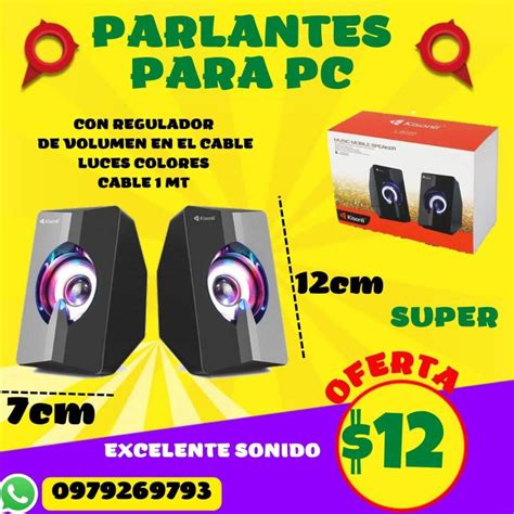 Parlante Pc Kisonli L Mundo Tecnol Gico