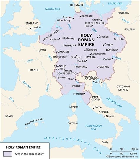 Holy Roman Empire In The 16th Century Students Britannica Kids