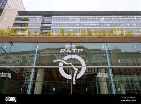 Facade Of The Headquarters Of Ratp R Gie Autonome Des Transports