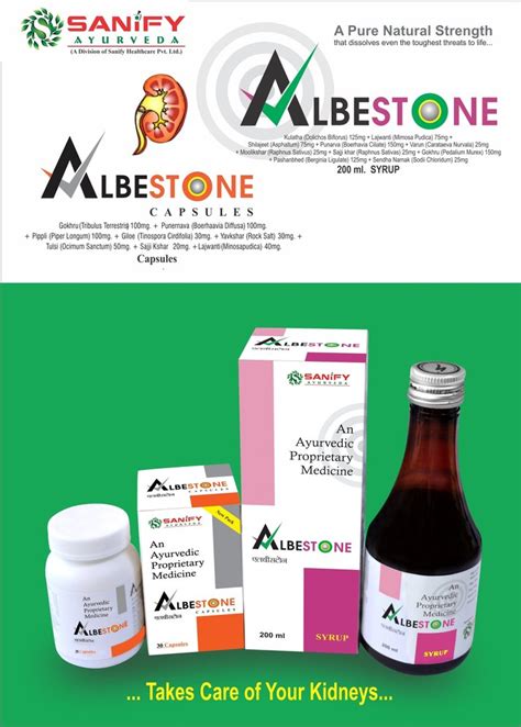 Albestone Syrup Ayurvedic Stone Removing And Alkaliser Syrup For