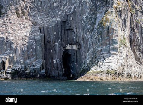 Mermaids Cave Ailsa Craig Ein Granitartigen Extrusion Inselchen Im