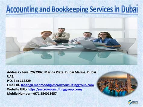 Ppt Accounting And Bookkeeping Services In Dubai Powerpoint