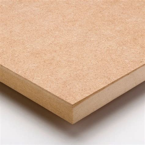 Pine 2 Mm 4mm MDF Brown Board For Making Frame Surface Finish Matte