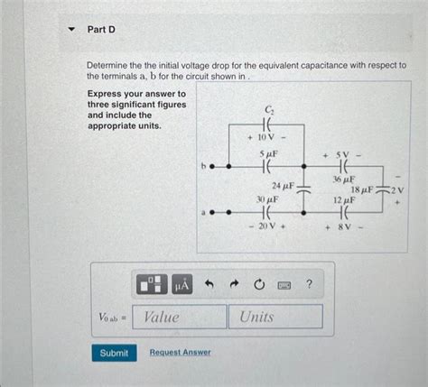 Solved Find The Equivalent Capacitance With Respect To The Chegg