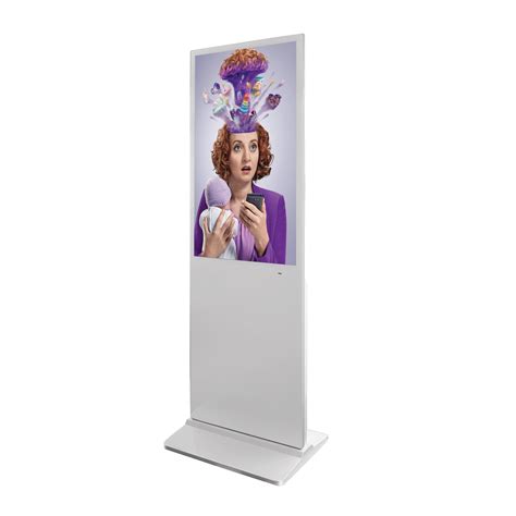 43 49 55 Inch Indoor Shopping Mall LCD Display Floor Standing Digital