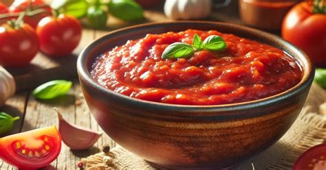 Molho De Tomate Simples E Rápido Saladas Molhos E Acompanhamentos