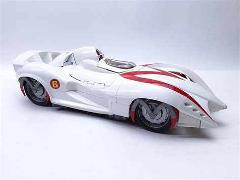 Speed Racer Movie Battle Morph Mach 6 Car Working Action Figures