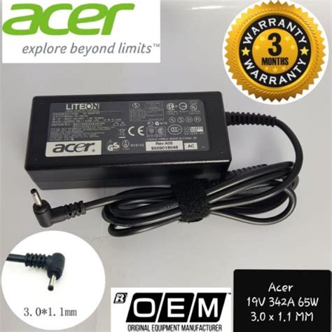 Acer Swift SF314 42 Series Model No N19C4 Laptop Notebook Charger